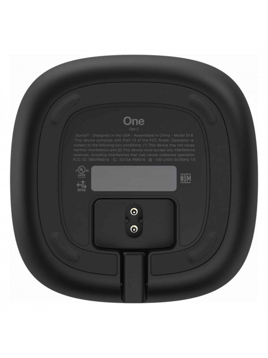 Bluetooth բարձրախոս SONOS One Gen2 (Black) (ONEG2EU1BLK)