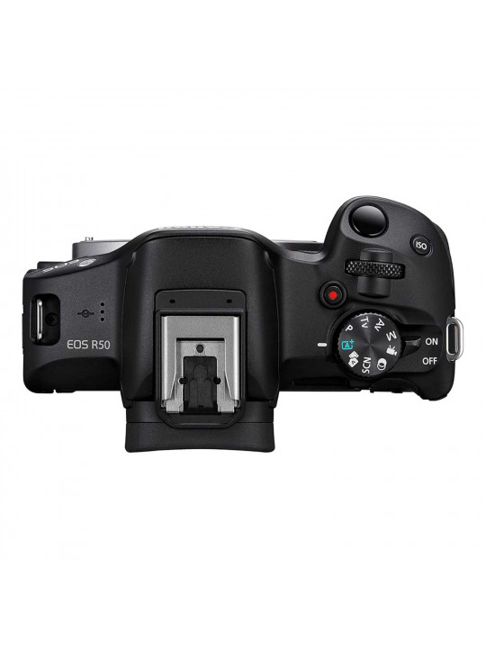 Թվային ֆոտոխցիկ CANON EOS R50 RF-S 18-45 IS STM Black 