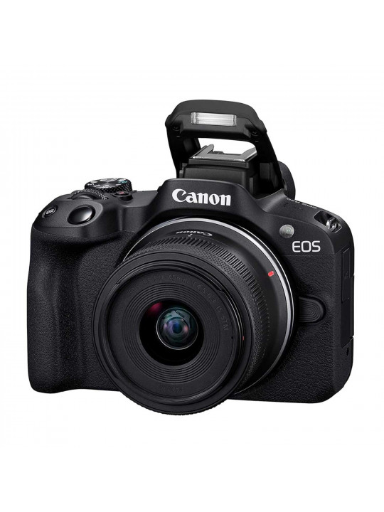 Թվային ֆոտոխցիկ CANON EOS R50 RF-S 18-45 IS STM Black 