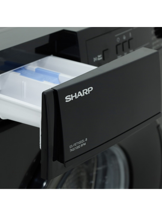 Լվացքի մեքենա SHARP ES-FE710DLZ-B 