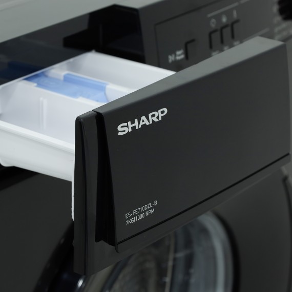 Стиральная машина SHARP ES-FE710DZL-B 