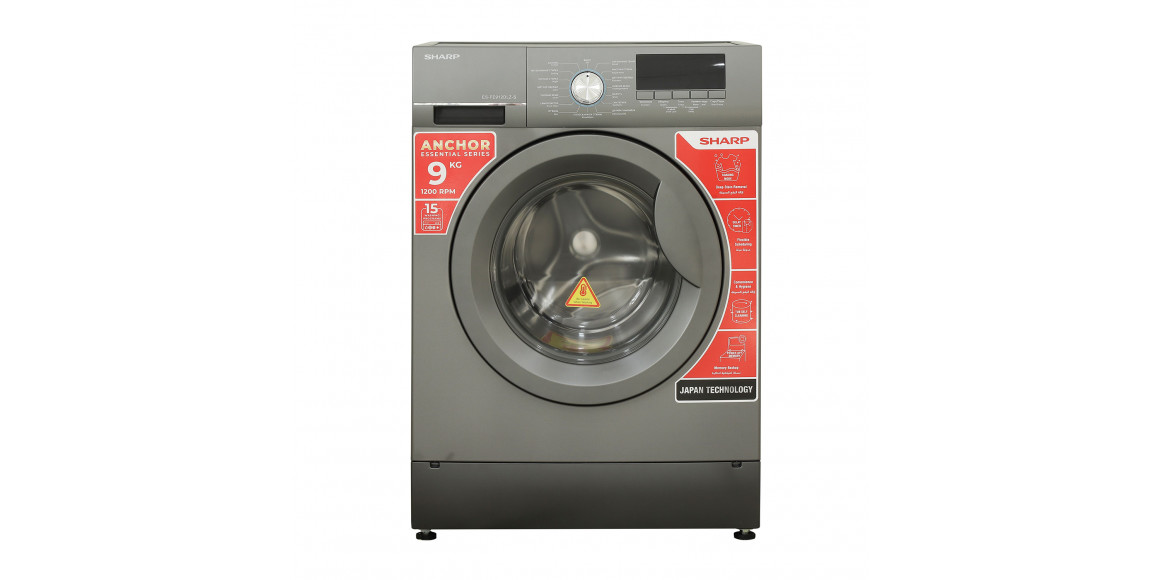 Լվացքի մեքենա SHARP ES-FE912DLZ-S 
