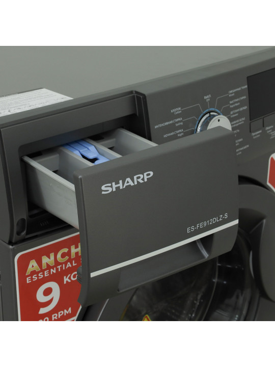Լվացքի մեքենա SHARP ES-FE912DLZ-S 