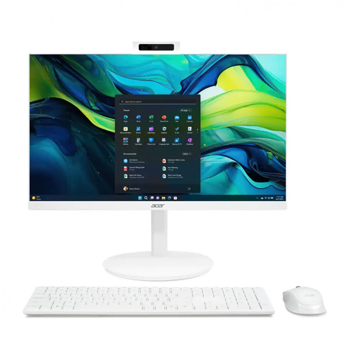 Համակարգիչ բոլորը մեկում ACER Aspire C24-1 (i5-1334U) 23.8 IPS 120Hz 8GB 512GB (White) (DQ.BNCMC.001)