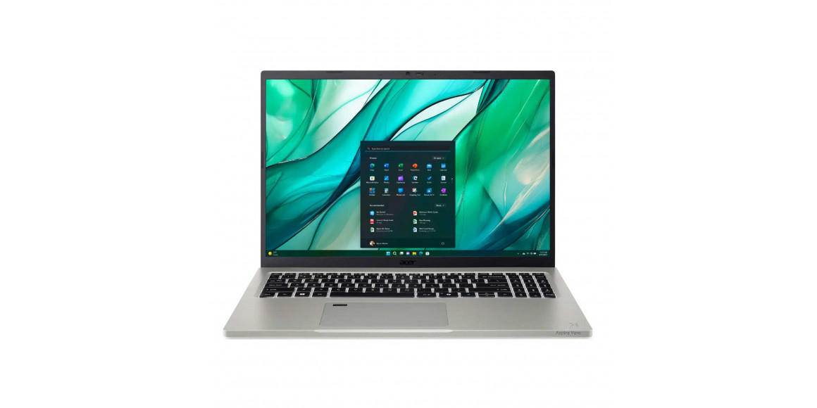 Notebook ACER Aspire Vero 16 AV16-51P-58KU (U5-125U)16 8GB 512GB W11H (Cobblestone Gray) (NX.KU3AA.002)