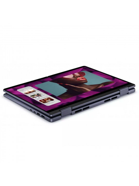 Նոթբուք DELL Inspiron 14 2-in-1 I7445-5333BLU-PUS (R5-8640HS) 14 Touch 8GB 512GB W11H (Midnight Blue) 