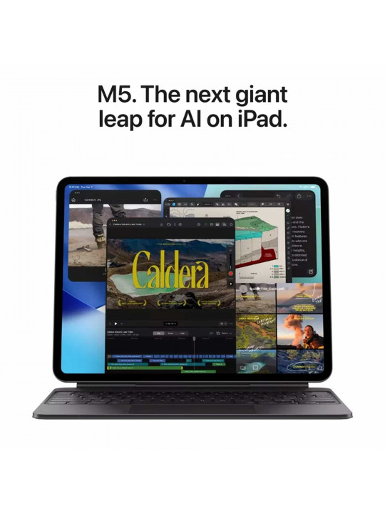 Պլանշետ APPLE iPad Pro 11 (Apple M5) Wi-Fi+Celluar 256GB Standard Glass (Space Black) (ME2N4QA/A)