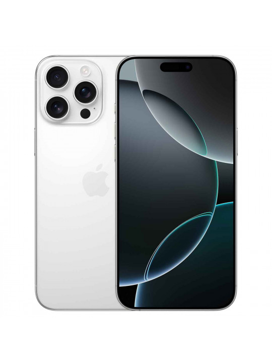 Սմարթ հեռախոս APPLE iPhone 16 Pro Max 256GB (White Titanium) (A3296) (MYWW3ZD/A)
