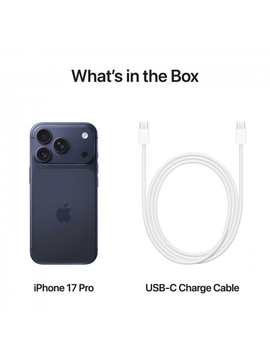 Սմարթ հեռախոս APPLE iPhone 17 Pro 256GB (Deep Blue) (A3523) (MG8J4HX/A)