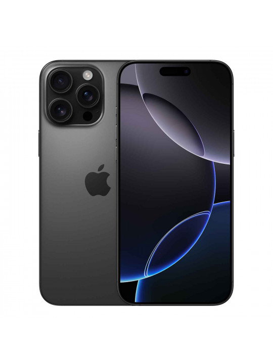Smart phone APPLE iPhone 16 Pro Max 512GB (Black Titanium) (A3296) (MYX03ZD/A)
