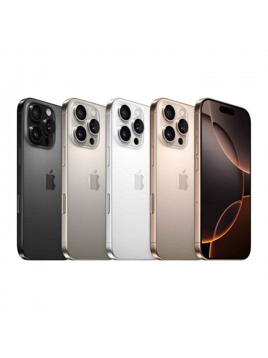 Smart phone APPLE iPhone 16 Pro Max 512GB (Black Titanium) (A3296) (MYX03ZD/A)