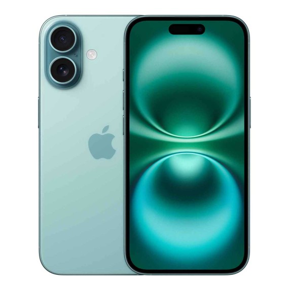Смартфон APPLE iPhone 16 128GB (Teal) (A3287) (MYED3ZD/A)