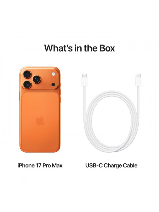 Սմարթ հեռախոս APPLE iPhone 17 Pro Max 256GB (Cosmic Orange) (A3526) (MFYN4HX/A)