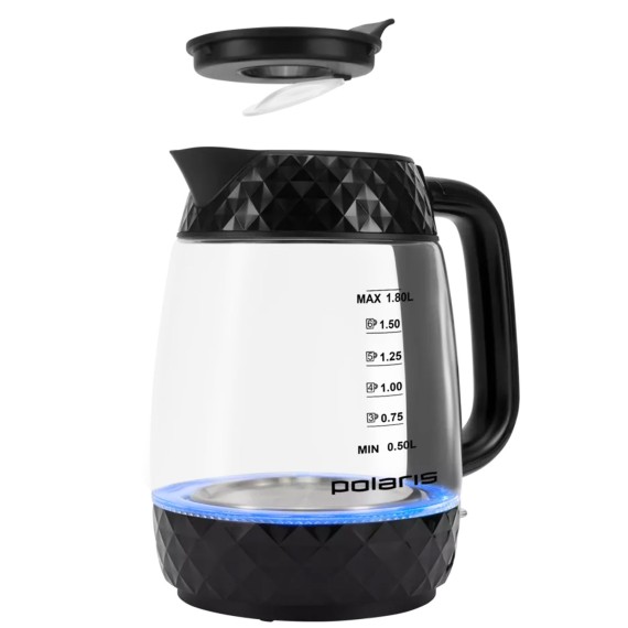 Чайник электрический POLARIS PWK 1809CGL BK 