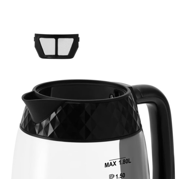 Чайник электрический POLARIS PWK 1809CGL BK 