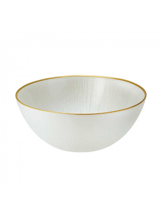 Տարա KOOPMAN 044300410 GLASS DIA 15CM WHITE (510707)