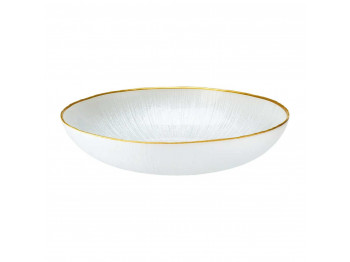 Тара KOOPMAN 044300420 GLASS DIA 21CM WHITE (510851)