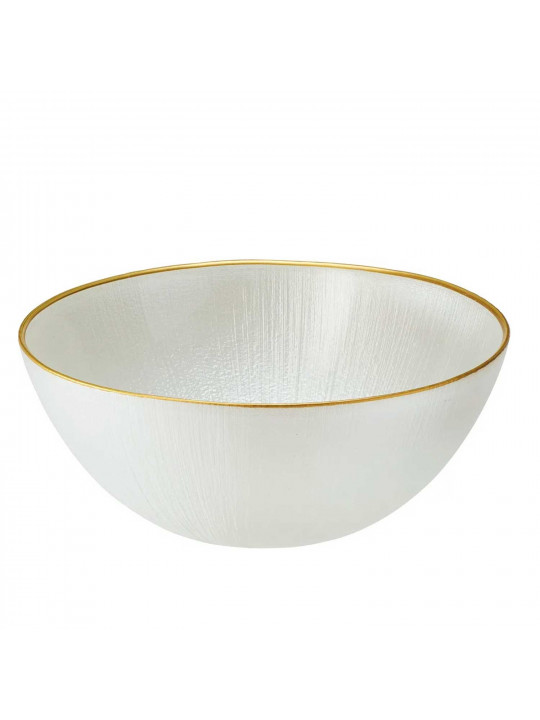 Տարա KOOPMAN 044300430 GLASS DIA 21CM WHITE (510882)