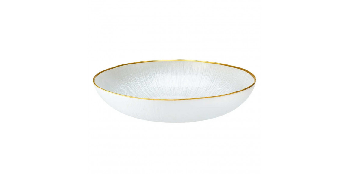 Տարա KOOPMAN 044300450 GLASS DIA 30CM WHITE (510974)