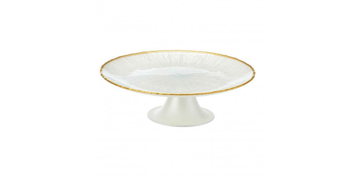 Թխվածքի ափսե KOOPMAN 044300490 CAKE STAND DIA 21CM WHITE (511292)