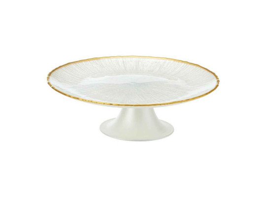 Թխվածքի ափսե KOOPMAN 044300490 CAKE STAND DIA 21CM WHITE (511292)