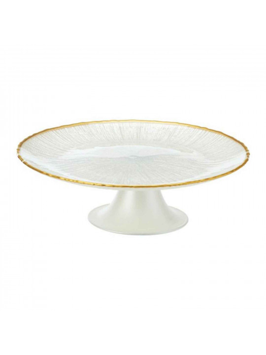 Թխվածքի ափսե KOOPMAN 044300490 CAKE STAND DIA 21CM WHITE (511292)