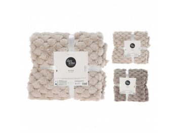 Plaid KOOPMAN 150X125CM 2ASS CLR (AAE821730)