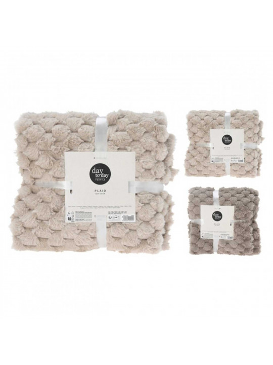 Plaid KOOPMAN 150X125CM 2ASS CLR (AAE821730)