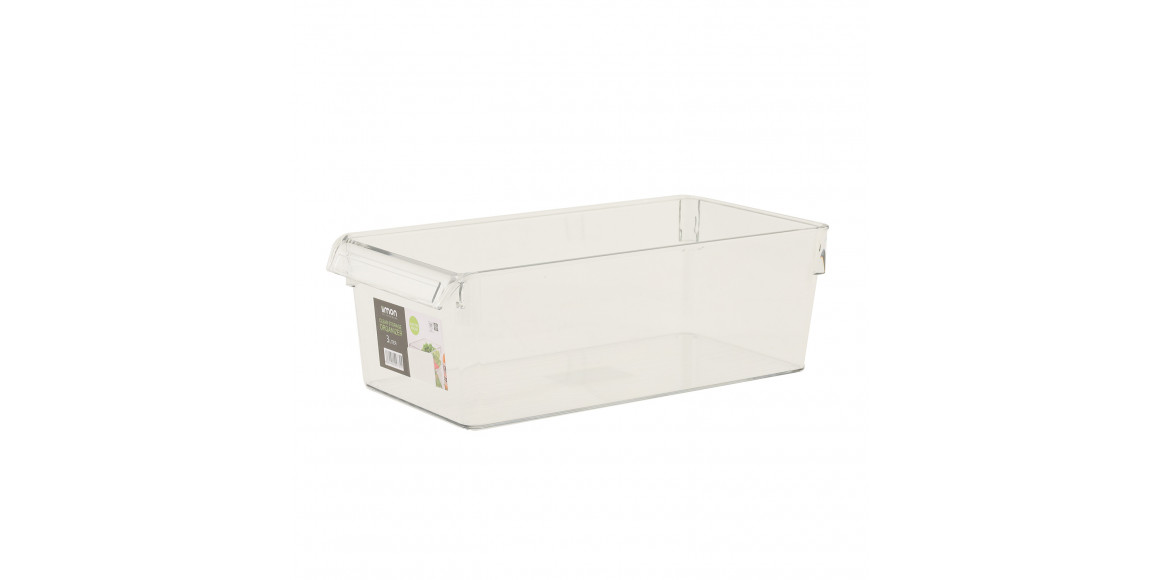 Մթերքի տարաներ LIMON 213200 RECTN.CLEAR STORAGE 3L (907315)