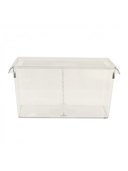 Մթերքի տարաներ LIMON 215000 RECTN.CLEAR STORAGE W/LID 6L (907797)