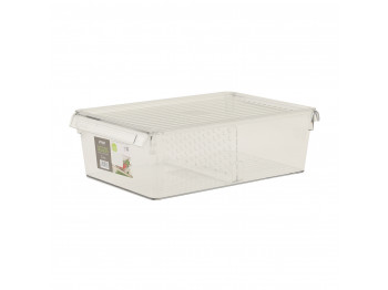 Пищевые контайнеры LIMON 215100 RECTN.CLEAR STORAGE W/LID 5L (907803)