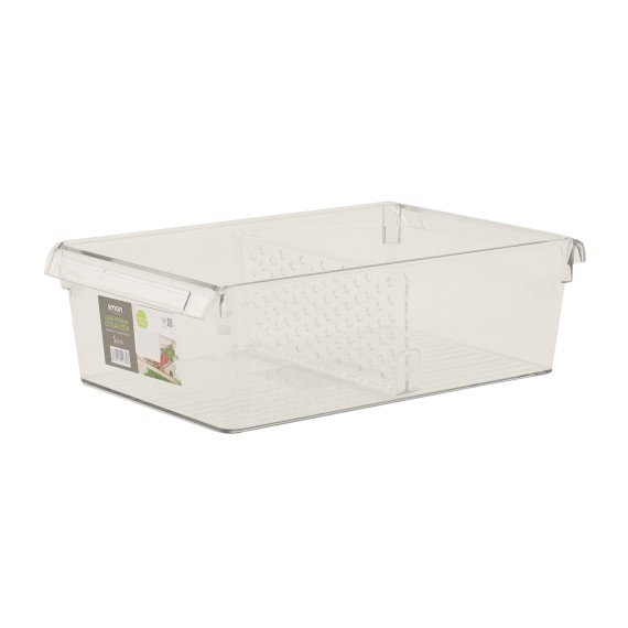 Մթերքի տարաներ LIMON 215100 RECTN.CLEAR STORAGE W/LID 5L (907803)