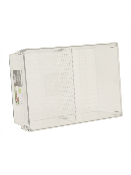 Մթերքի տարաներ LIMON 215100 RECTN.CLEAR STORAGE W/LID 5L (907803)