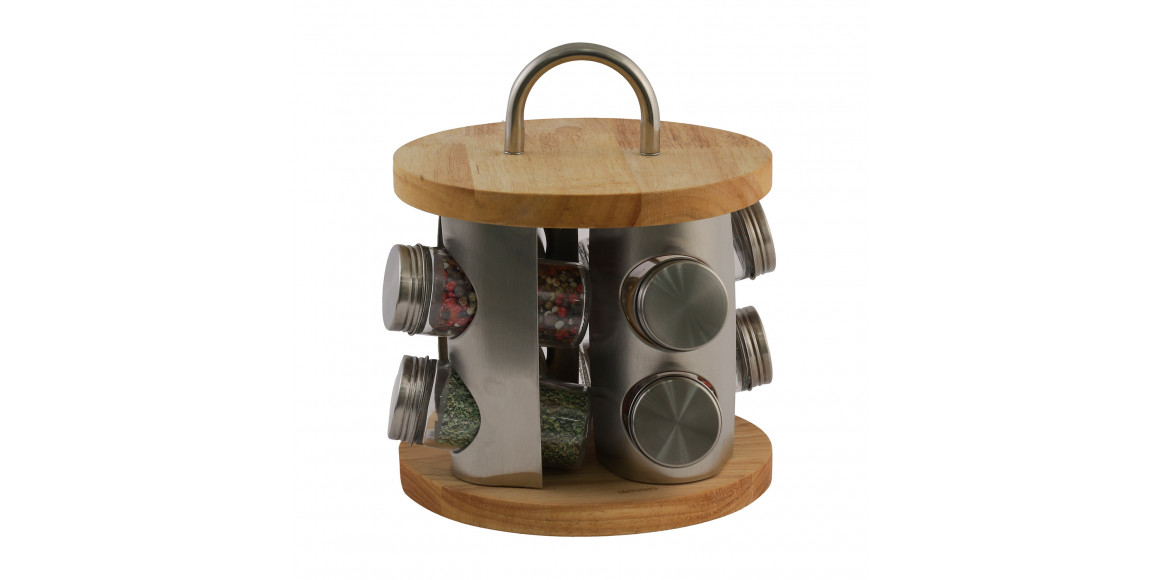 Անոթ LIMON 234659 SET 8PC WOODEN STAND (910018)