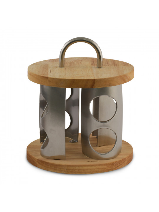 Անոթ LIMON 234600 SET 8PC WOODEN STAND (910018)