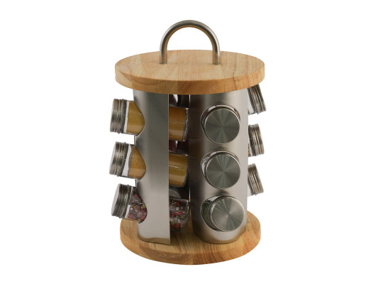 Jar LIMON 234700 SET 12PC WOODEN STAND (909982)