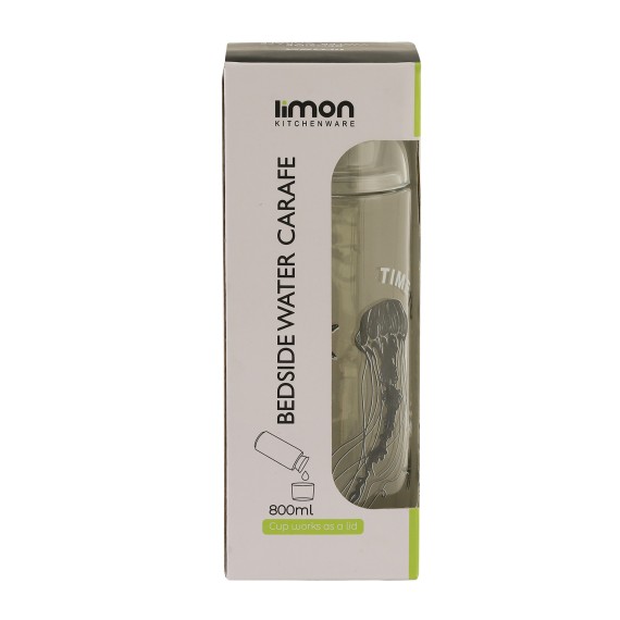 Կուժ LIMON 235800 GLASS CARAFE PRINTED  800ML (910155)