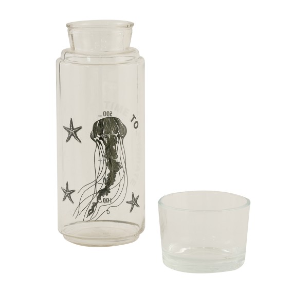 Կուժ LIMON 235800 GLASS CARAFE PRINTED  800ML (910155)