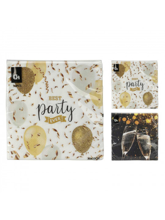 Դեկորատիվ անձեռոցիկ KOOPMAN 602500420 NAPKINS 33x33CM 16PCS 2ASS (673006)