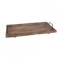 Tray KOOPMAN A55500170 CUTTING BOARD MANGO WOOD (847547)