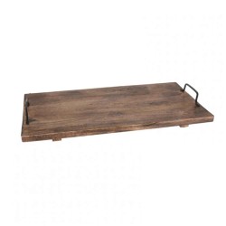 Tray KOOPMAN A55500170 CUTTING BOARD MANGO WOOD (847547)