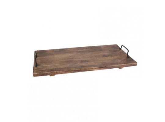 Tray KOOPMAN A55500170 CUTTING BOARD MANGO WOOD (847547)