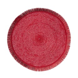 Сервировочная салфетка KOOPMAN AAE329450 PLACEMAT WOVEN 35CM RED (270724)