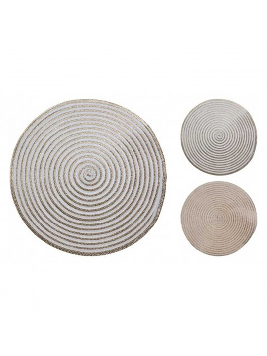 Սպասքի տակդիր KOOPMAN AAE440320 PLACEMAT ROUND 38CM 2ASS (052283)