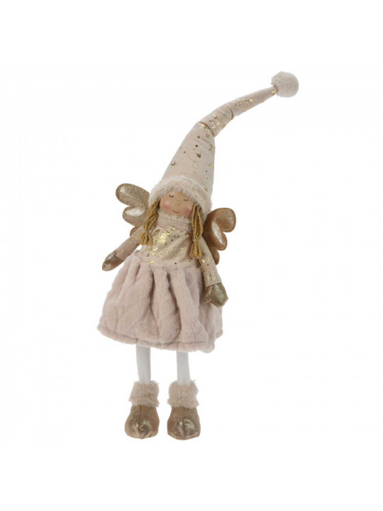 N/y decorate objects KOOPMAN ANGEL GIRL W LED 69CM GOLD (222860) (AMA000540)