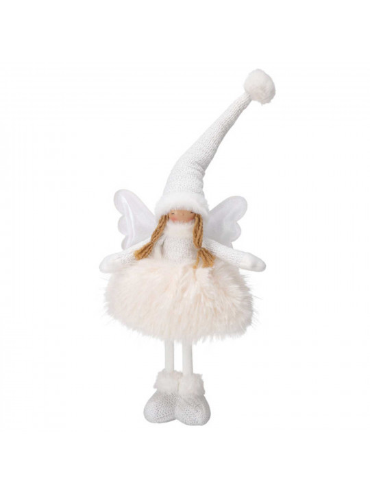 N/y decorate objects KOOPMAN ANGEL GIRLW LED 50CM WHITE (221795) (AMA000430)