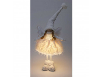 Ամանորյա դեկորատիվ առարկաներ KOOPMAN ANGEL GIRLW LED 50CM WHITE (221795) (AMA000430)