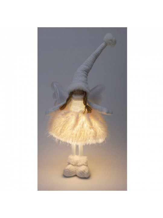 N/y decorate objects KOOPMAN ANGEL GIRLW LED 50CM WHITE (221795) (AMA000430)