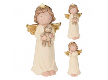 Ամանորյա դեկորատիվ առարկաներ KOOPMAN ANGEL STANDING 2ASS GOLD (109376) (ALX630960)