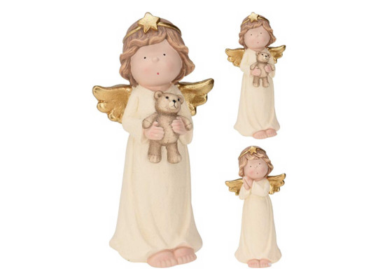Новогодные декоративные аксессуары KOOPMAN ANGEL STANDING 2ASS GOLD (109376) (ALX630960)